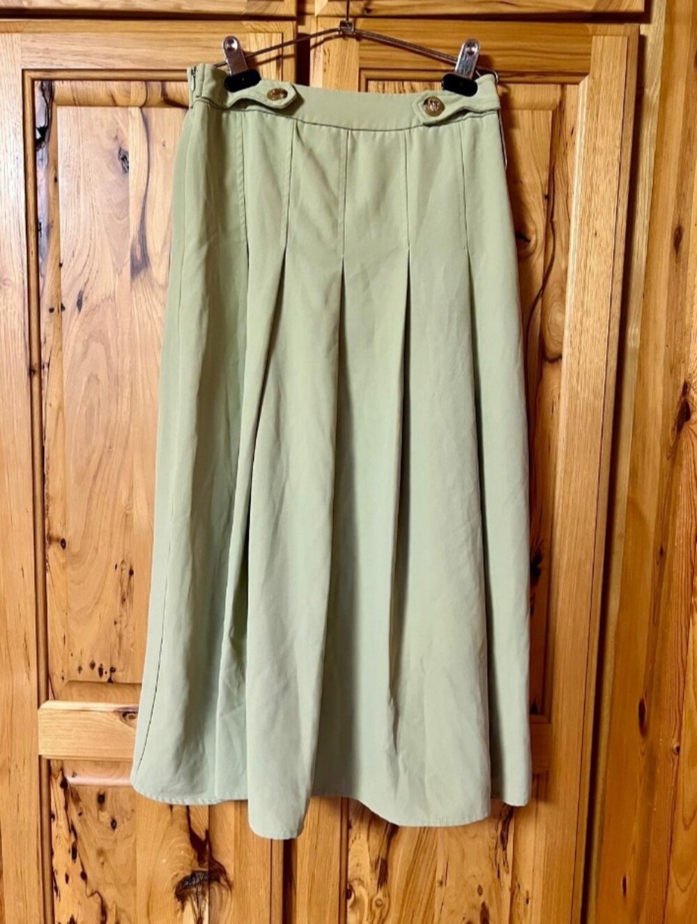 Dazy Skirt Bundle Midi Maxi Cream Green - Picture 5 of 6